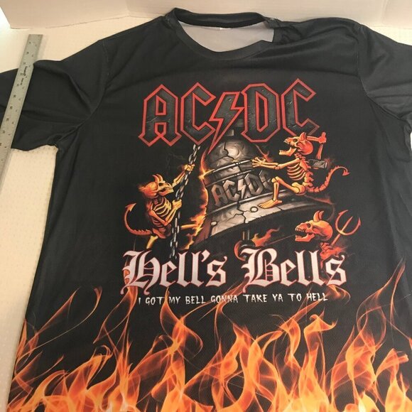 AC/DC "HELLS BELLS" SHIRT SIZE XL NEW - Picture 1 of 4
